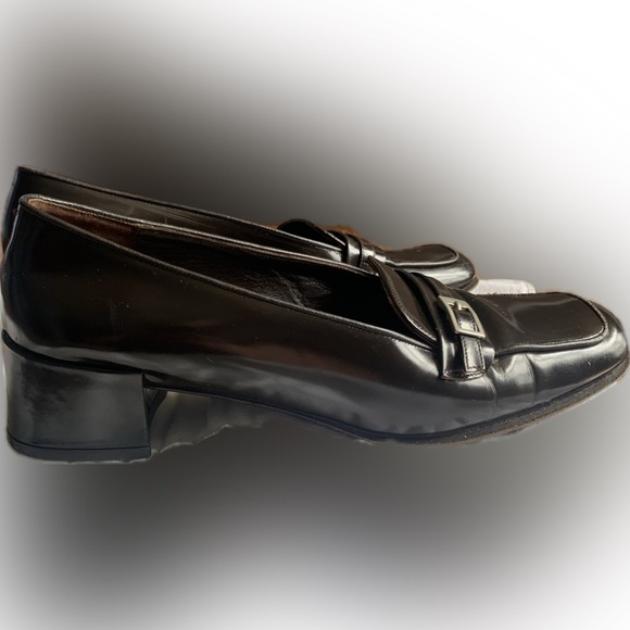 ANN TAYLOR leather business work loafer in brown. Made in Italy, 7.5 - Picture 4 of 6